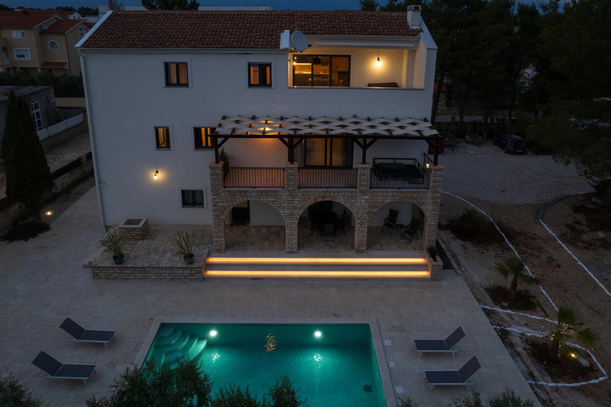 Villa Jalan Vrsi Ngoại thất bức ảnh